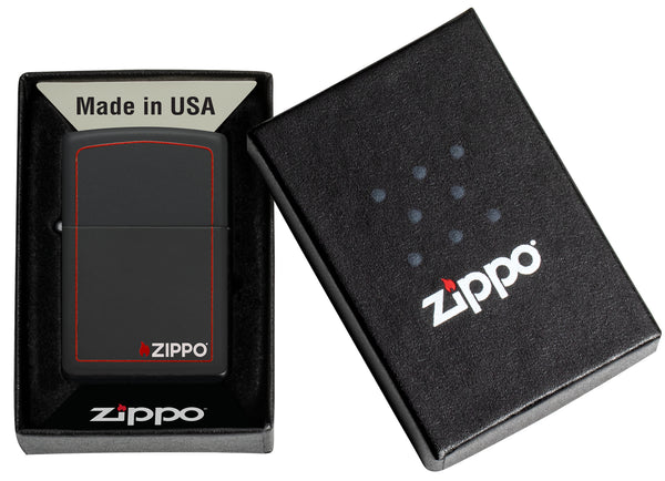 Запальничка BLACK MATTE w/ZIPPO BORDER