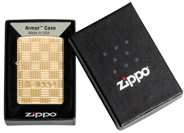 Запальничка 169 Zippo Basketweave Design