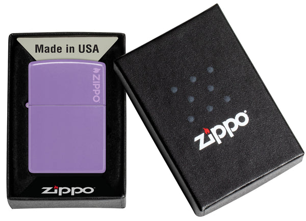 Запальничка 46681 Smoky Lavender W/ Zippo Logo
