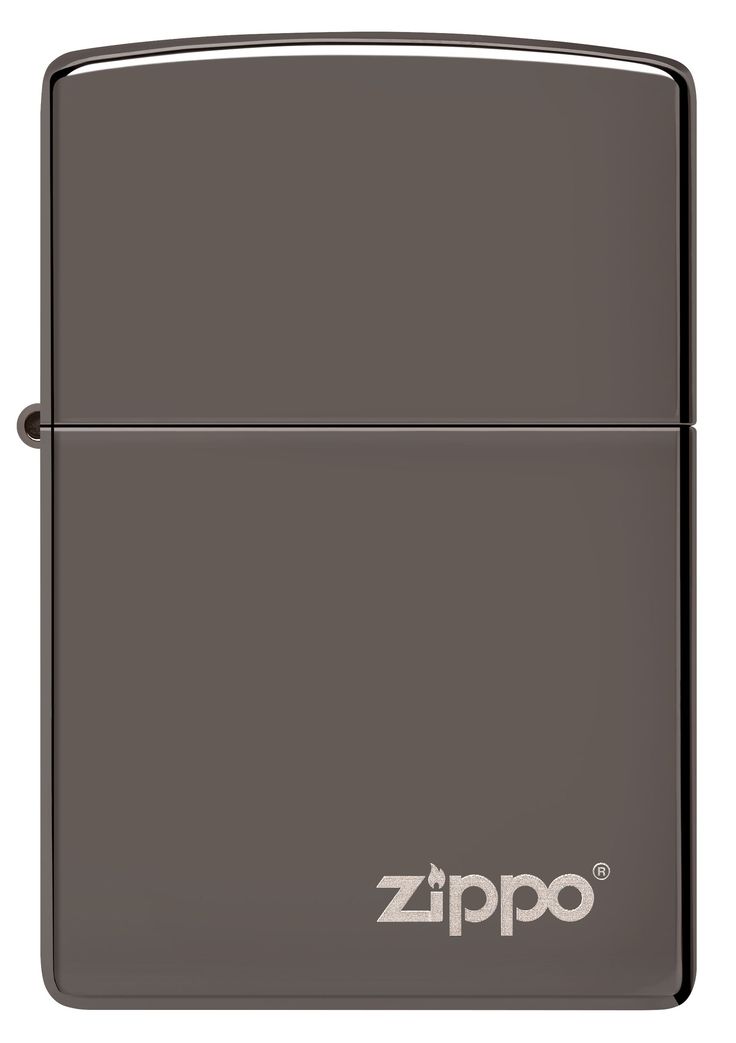 Запальничка Zippo BLACK ICE w/ZIPPO LOGO - Laser