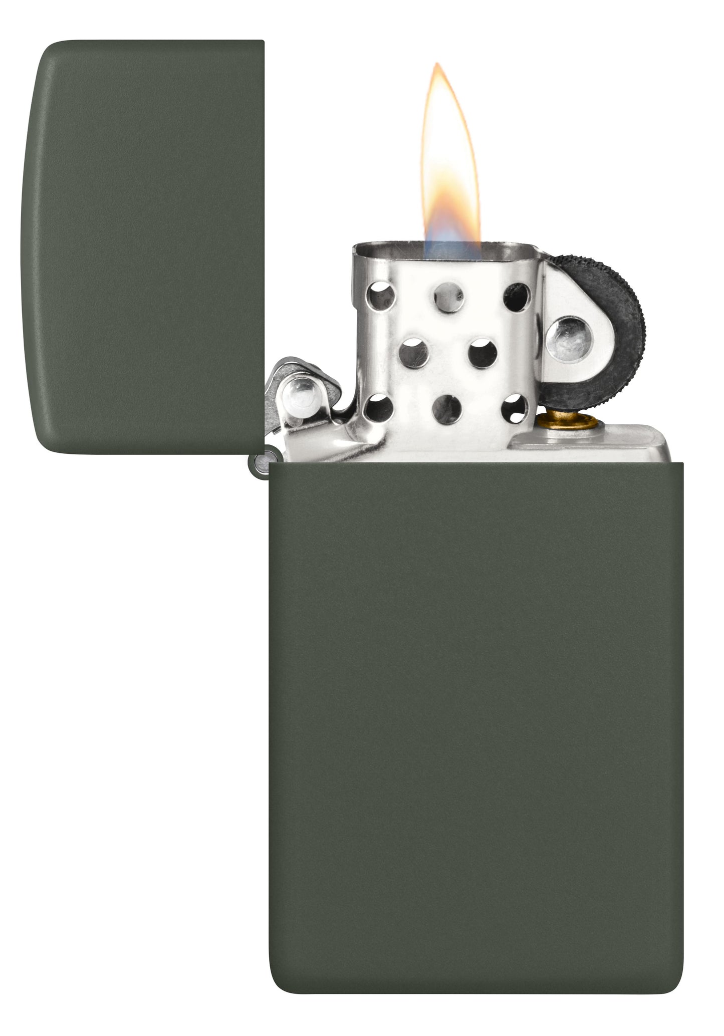 Запальничка 1627 Slim Green Matte