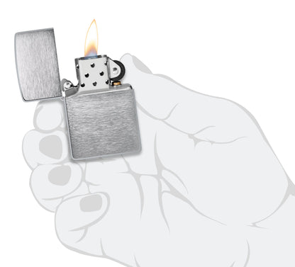 Запальничка  BRUSHED CHROME ARMOR