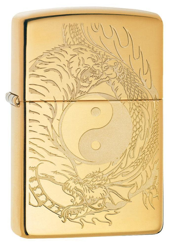 Запальничка Zippo 254B Tiger And Dragon Design