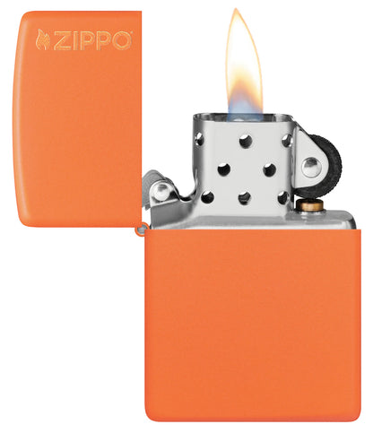 Запальничка REG ORANGE W/ZIPPO LOGO
