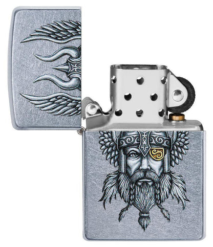 Запальничка Zippo 207 Viking Warrior Design