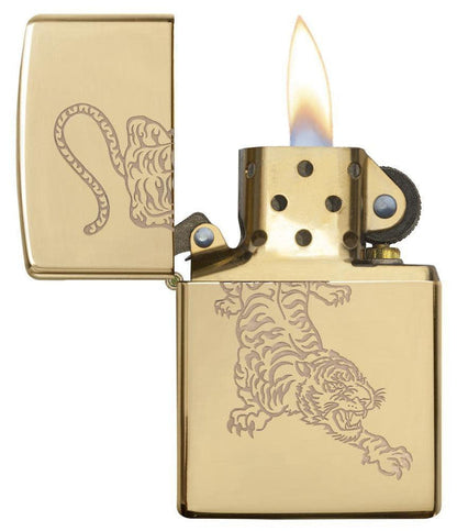 Запальничка Zippo 254B Tattoo Tiger Design