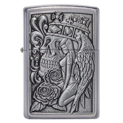 Запальничка 207 Skull And Angel Emblem