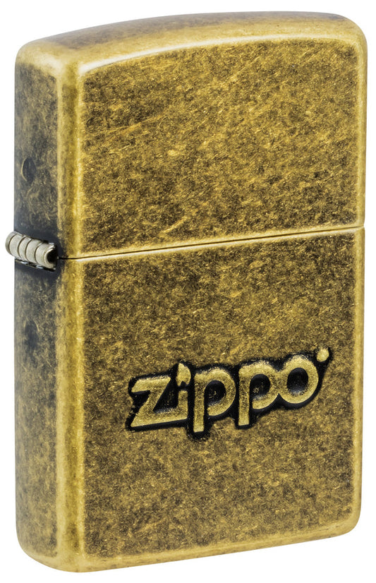 Запальничка Zippo Stamp Antiqued Brass