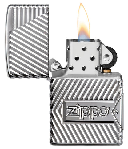 Запальничка ZIPPO Bolts Design Armor