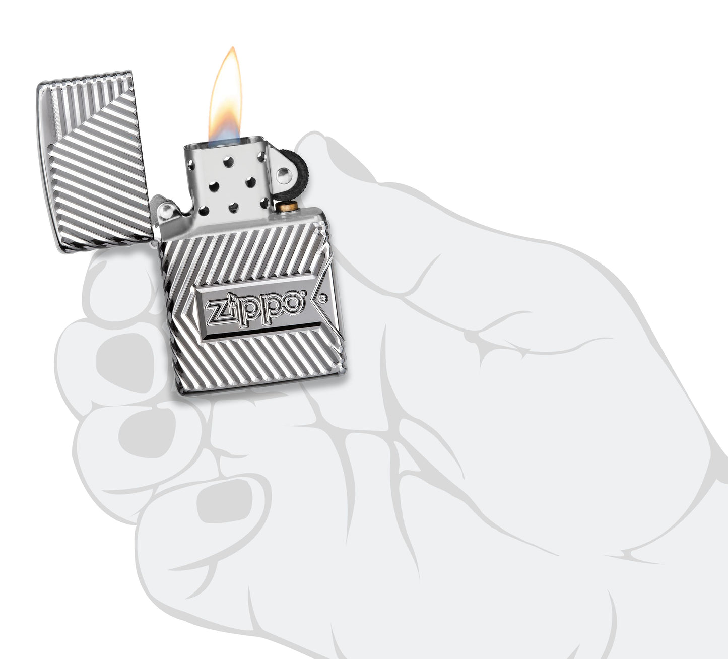 Запальничка ZIPPO Bolts Design Armor