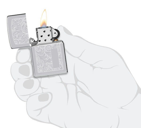 Запальничка  Venetian Chrome