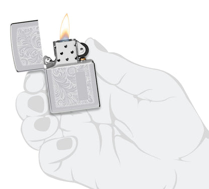 Запальничка  Venetian Chrome