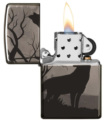 Запальничка Zippo 150 Wolves Design