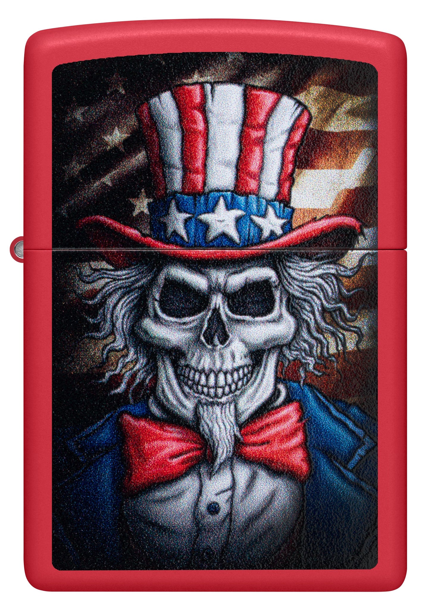 Запальничка 233 Uncle Sam Skull Design