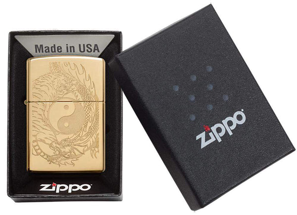 Запальничка Zippo 254B Tiger And Dragon Design