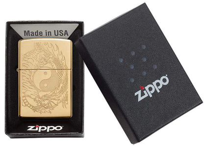 Запальничка Zippo 254B Tiger And Dragon Design
