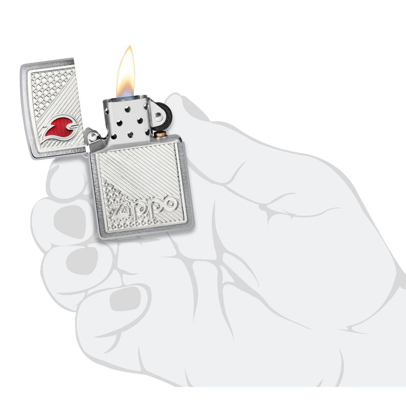 Запальничка 200 Zippo Tiles Emblem