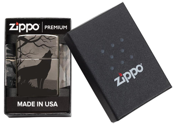 Запальничка Zippo 150 Wolves Design