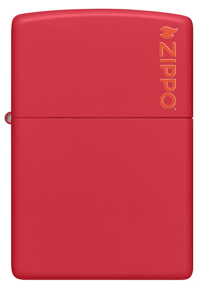 Запальничка 233 RED MATTE w/ZIPPO LOGO