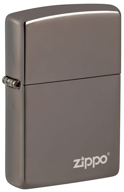 Запальничка Zippo BLACK ICE w/ZIPPO LOGO - Laser
