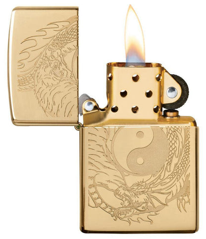 Запальничка Zippo 254B Tiger And Dragon Design