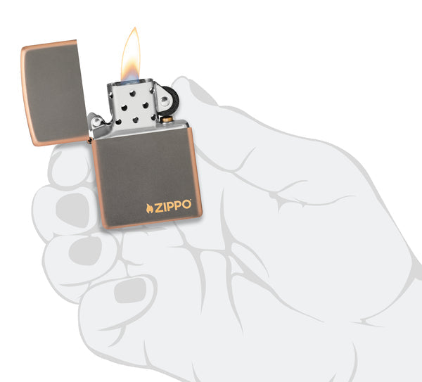 Запальничка 49839 Rustic Bronze Zippo Lasered