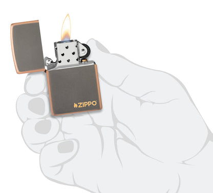 Запальничка 49839 Rustic Bronze Zippo Lasered