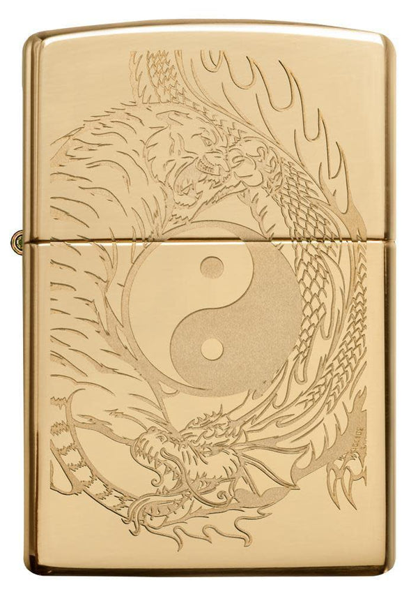 Запальничка Zippo 254B Tiger And Dragon Design