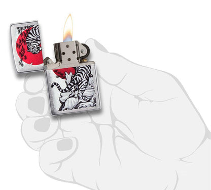 Запальничка Zippo 200 Asian Tiger Design