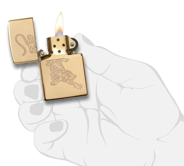 Запальничка Zippo 254B Tattoo Tiger Design