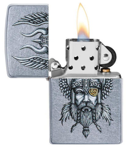 Запальничка Zippo 207 Viking Warrior Design