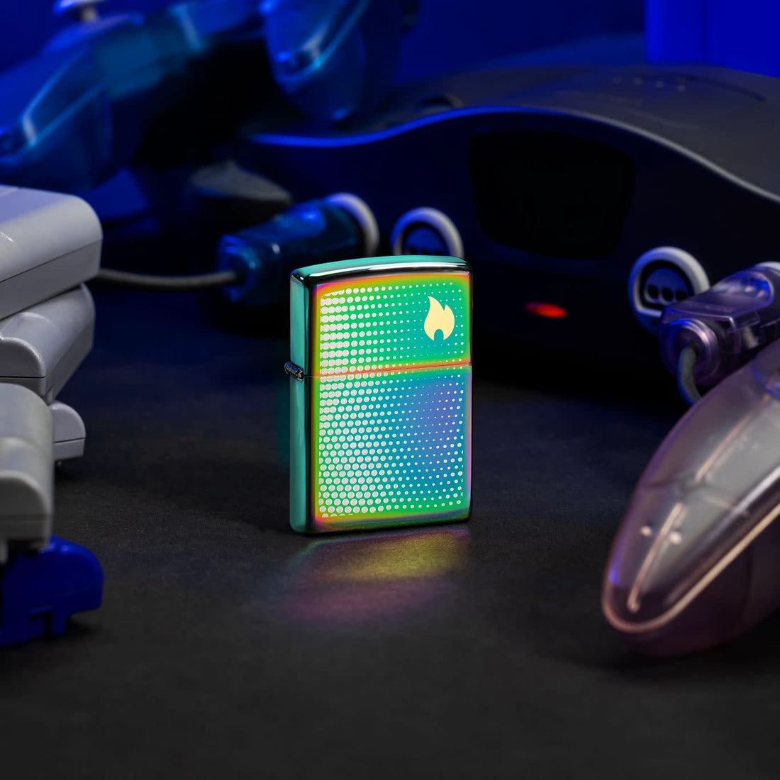 Запальничка 151 Dots And Flame Design