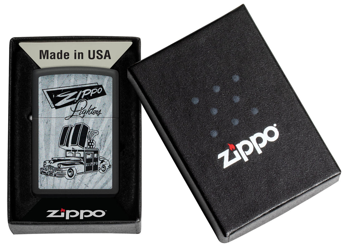 Запальничка 218 Zippo Car Ad Design