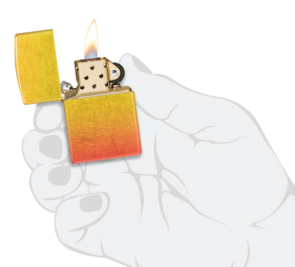 Запальничка 48458 Ombre Orange Yellow Design