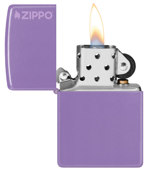 Запальничка 46681 Smoky Lavender W/ Zippo Logo